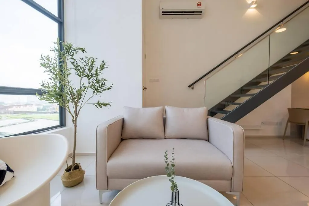 公寓 Bonne Journee Retreat In Ekocherasmall 5Pax 中文房东 吉隆坡